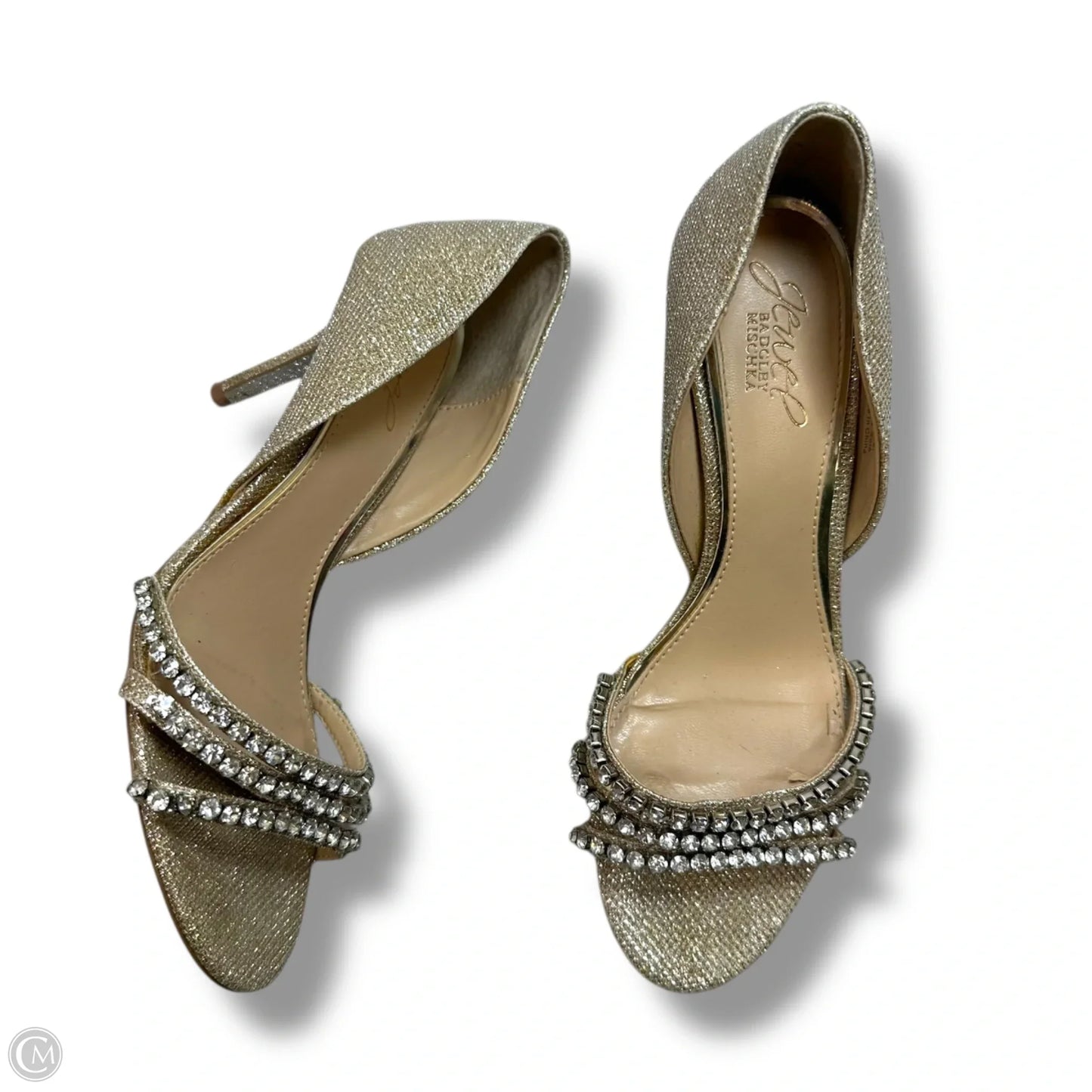 Shoes Heels Stiletto By Jewell In Gold, Size: 7