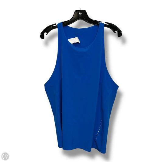 Athletic Tank Top By Lululemon In Blue, Size: M