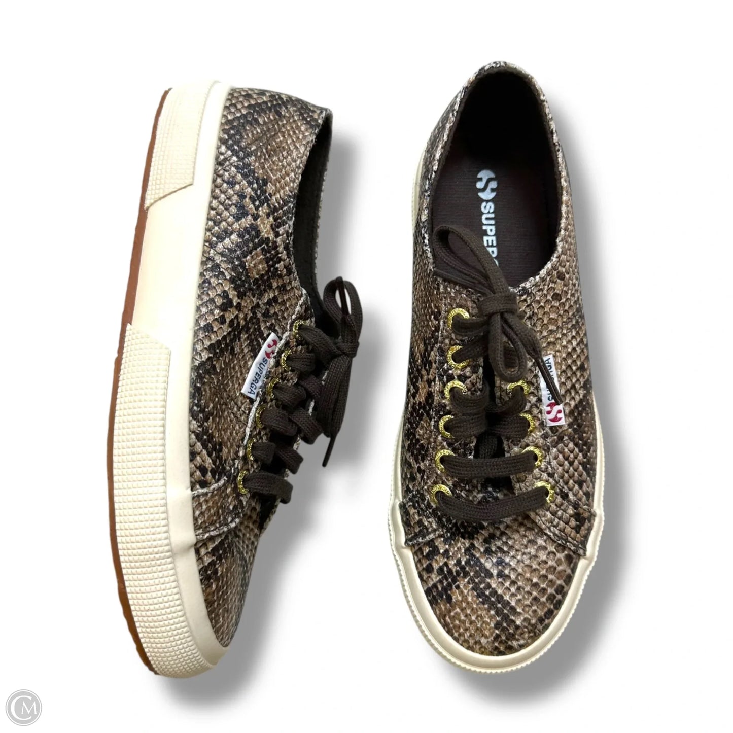 Shoes Sneakers By Superga In Snakeskin Print, Size: 8