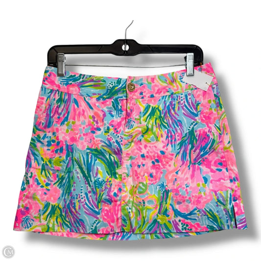 Skort Designer By Lilly Pulitzer In Multi-colored, Size: 0