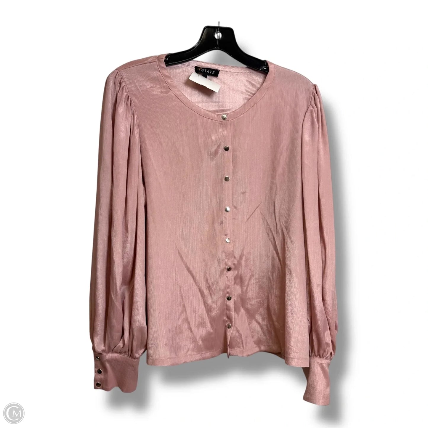 Top Long Sleeve By 1.state In Pink, Size: M