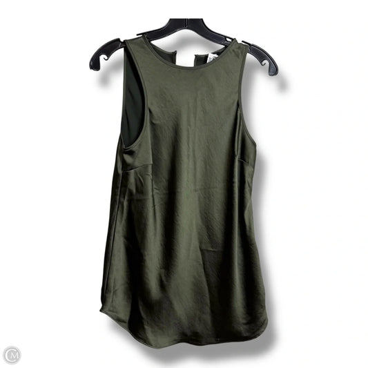 Top Sleeveless Basic By Express In Green, Size: S