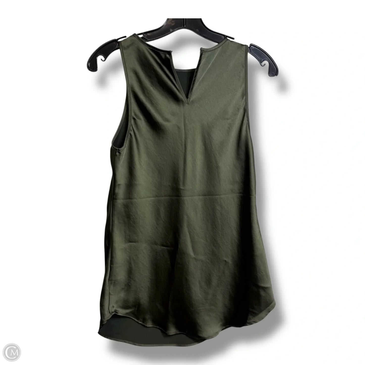 Top Sleeveless Basic By Express In Green, Size: S