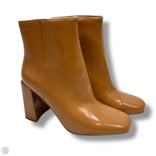 Boots Ankle Heels By D&co. In Tan, Size: 7