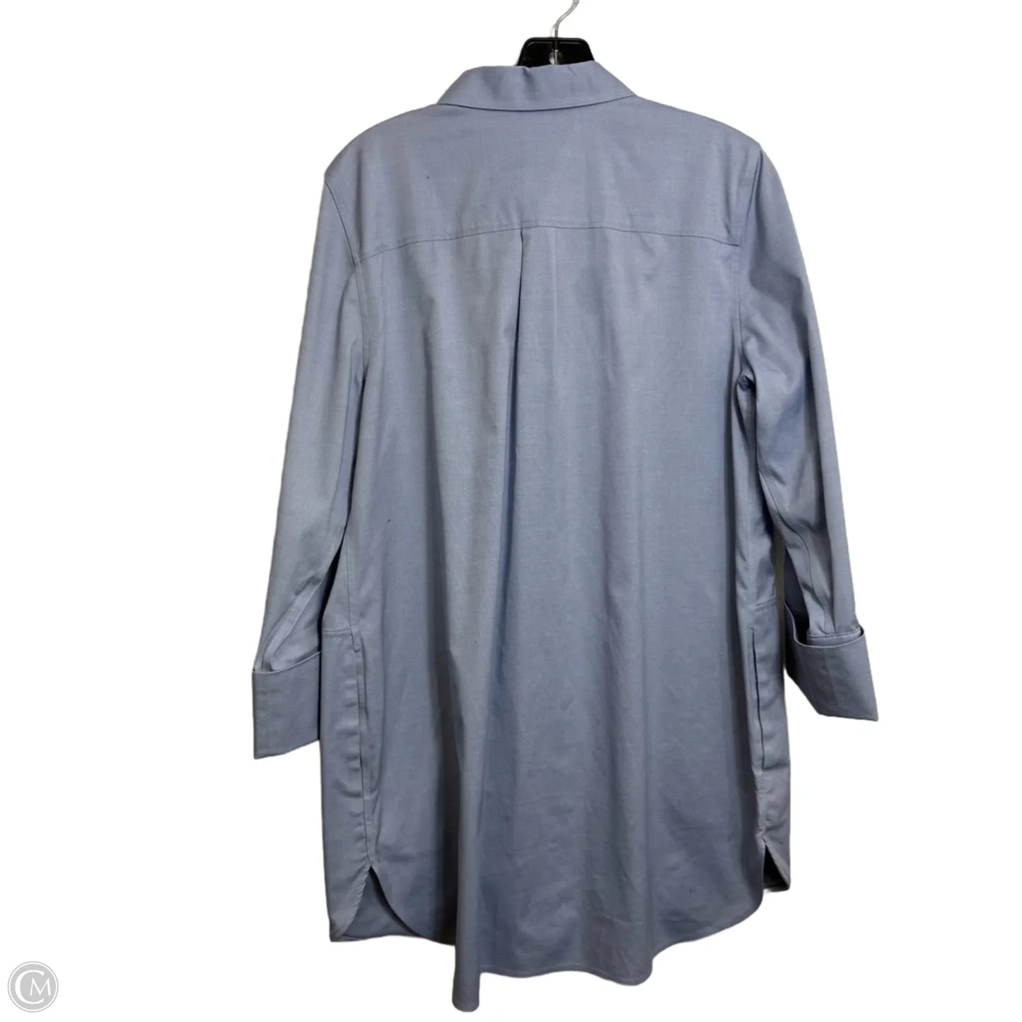 Top Long Sleeve By Chicos In Blue, Size: Xl