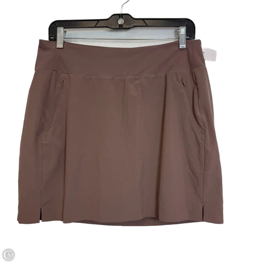 Athletic Skort By Athleta In Bronze, Size: 10