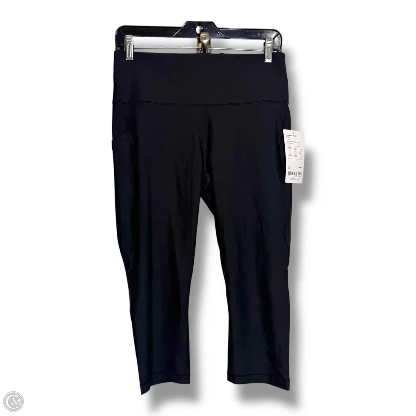 Athletic Leggings By Athleta In Black, Size: L