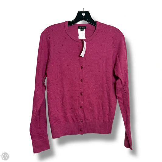 Cardigan By Ann Taylor In Pink, Size: M
