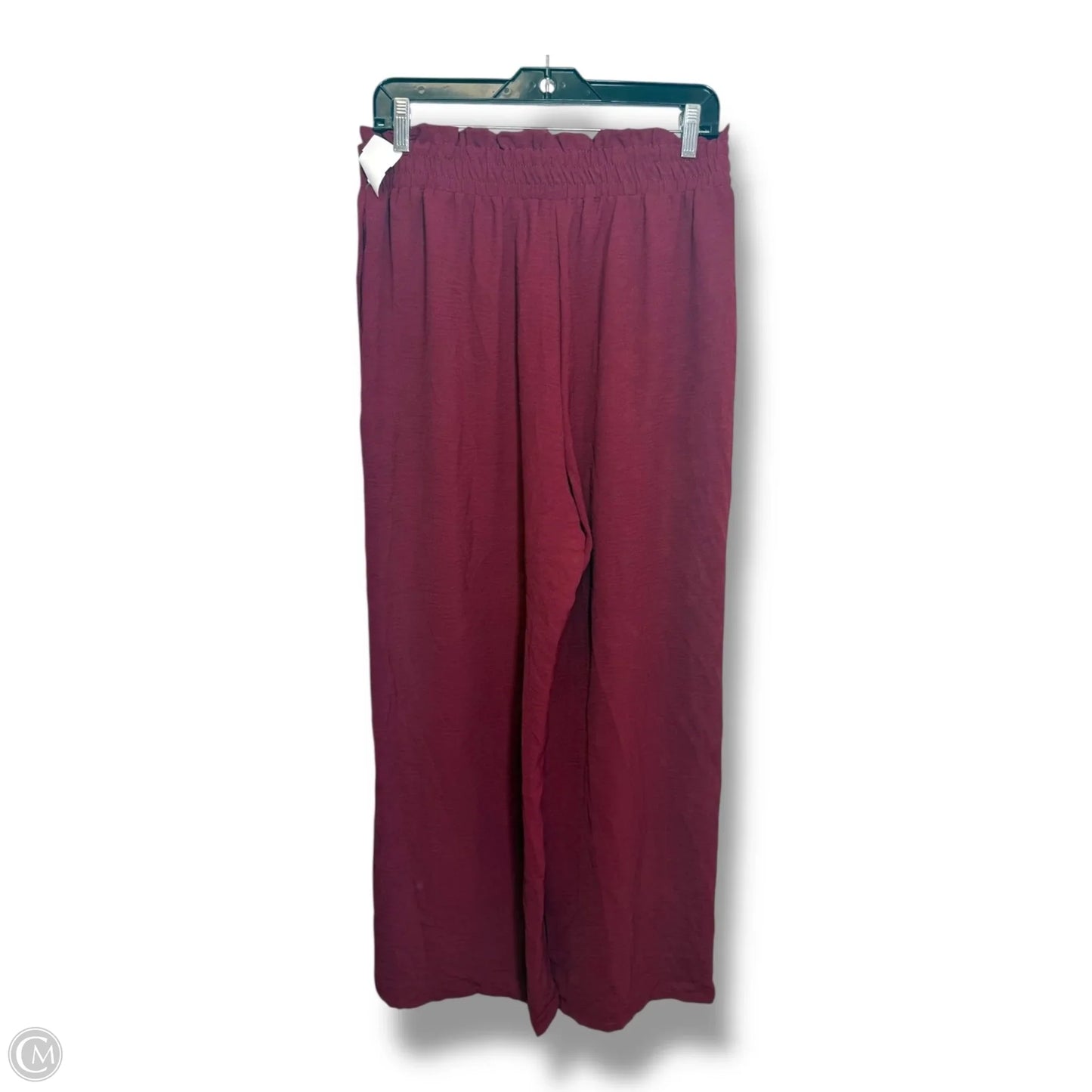 Pants Joggers By Clothes Mentor In Maroon, Size: L