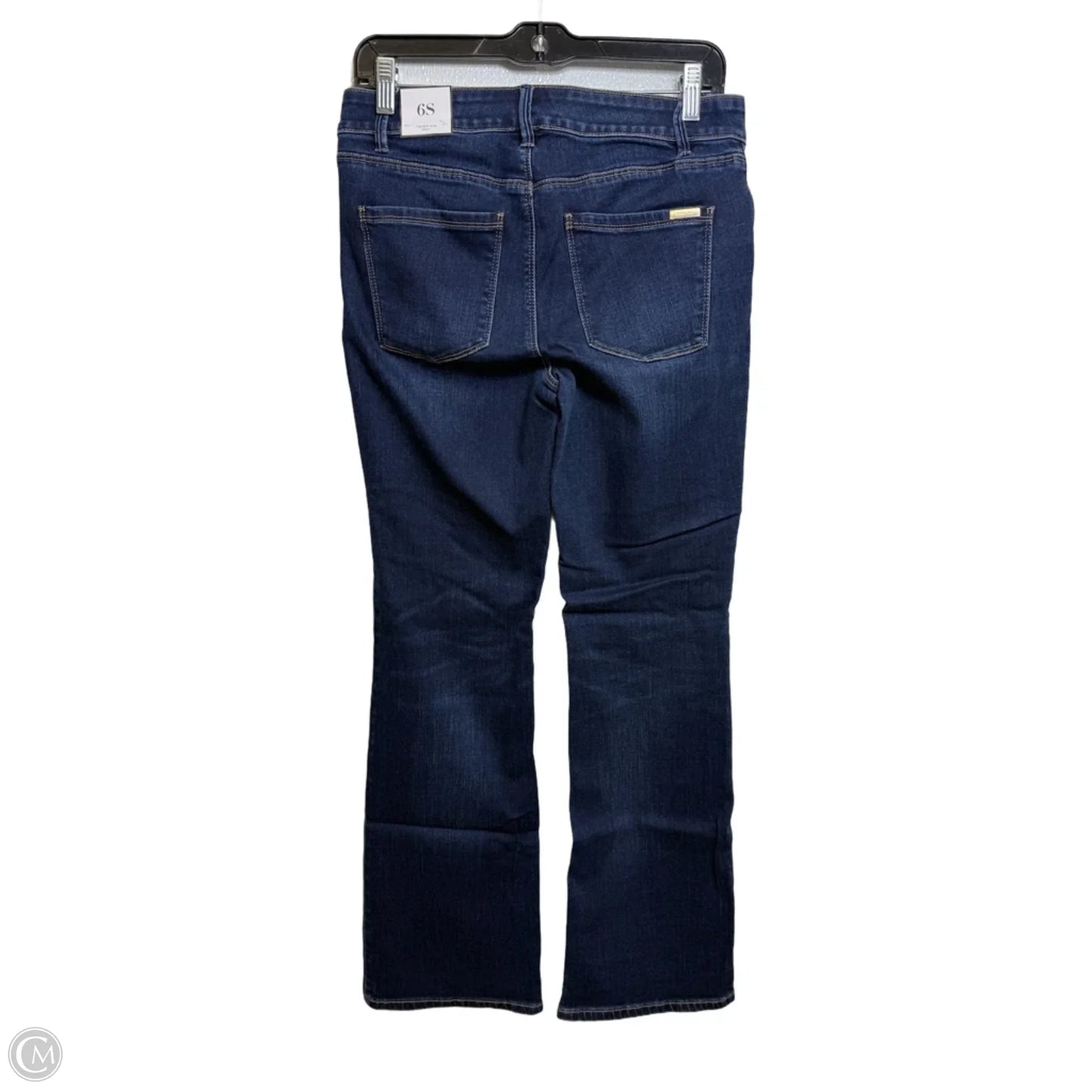 Jeans Straight By White House Black Market In Blue Denim, Size: 6S