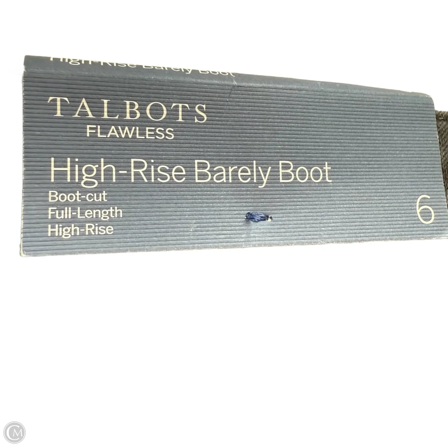 Jeans Boot Cut By Talbots In Black, Size: 6