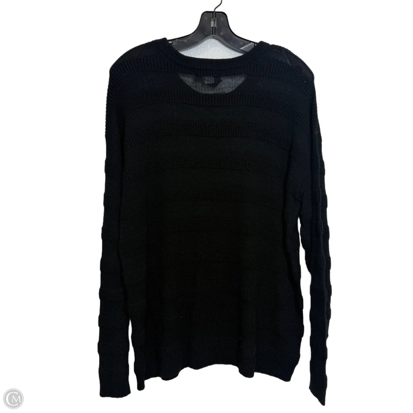 Sweater By Clothes Mentor In Black, Size: S
