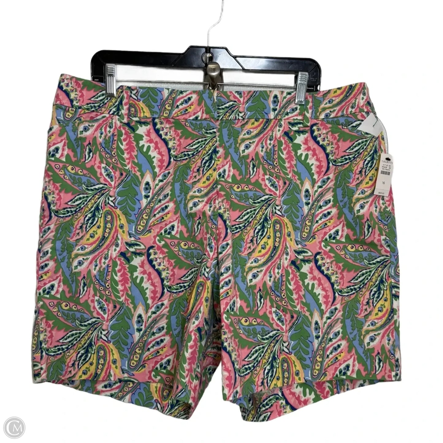 Shorts By Talbots In Paisley Print, Size: 16