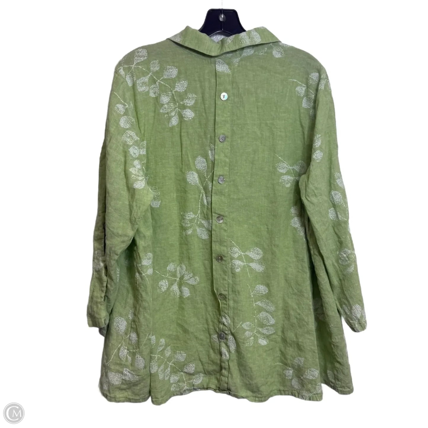 Top Short Sleeve Basic By Clothes Mentor In Green, Size: Xl