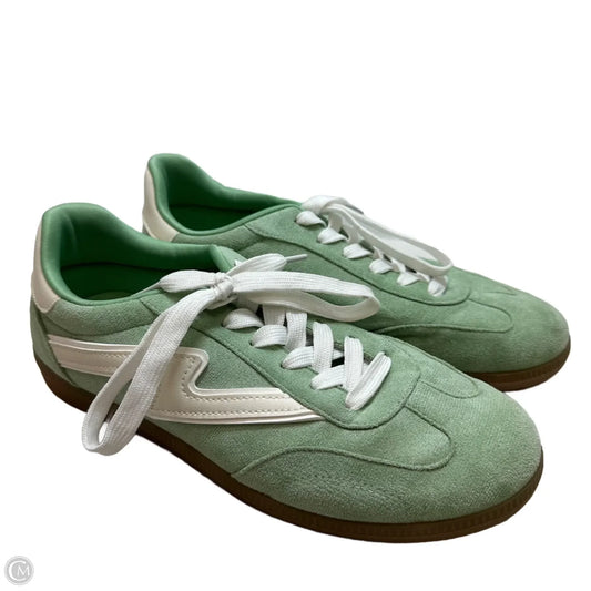 Shoes Sneakers By Clothes Mentor In Green, Size: 8.5