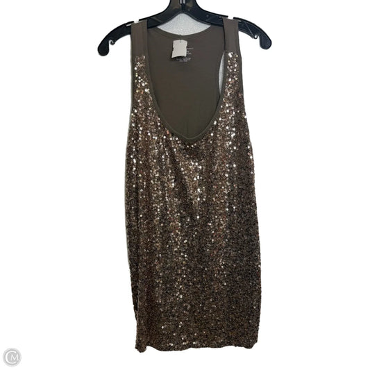 Top Sleeveless By Lane Bryant In Gold, Size: 26