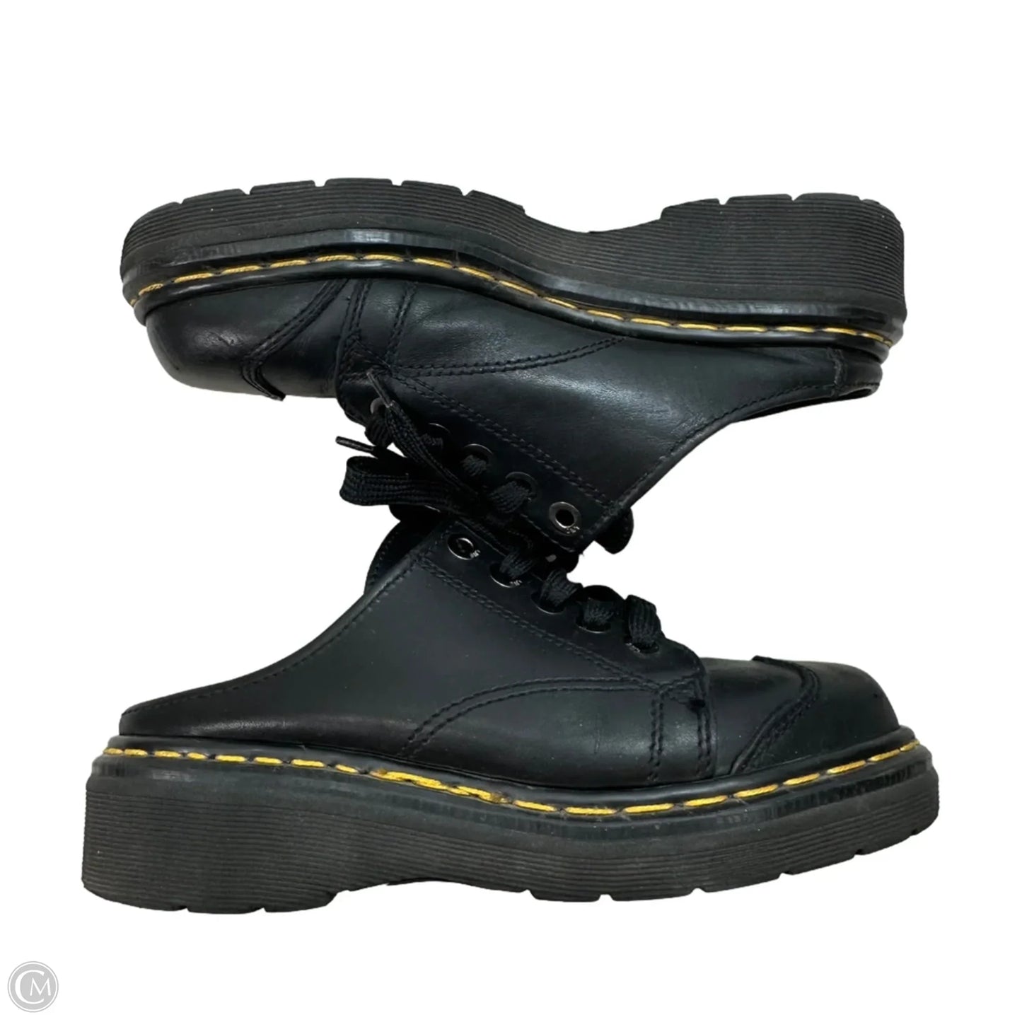 Shoes Flats By Dr Martens In Black, Size: 7