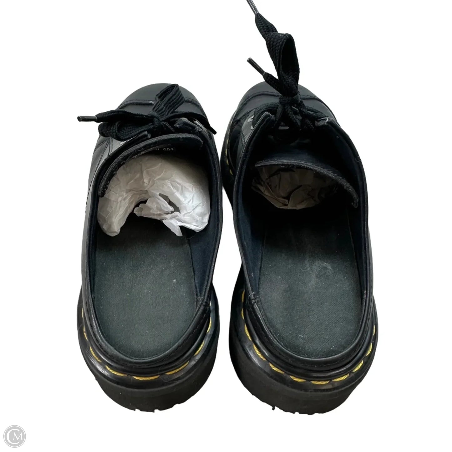 Shoes Flats By Dr Martens In Black, Size: 7