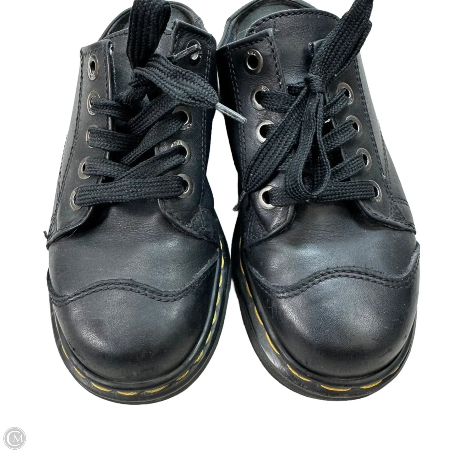 Shoes Flats By Dr Martens In Black, Size: 7