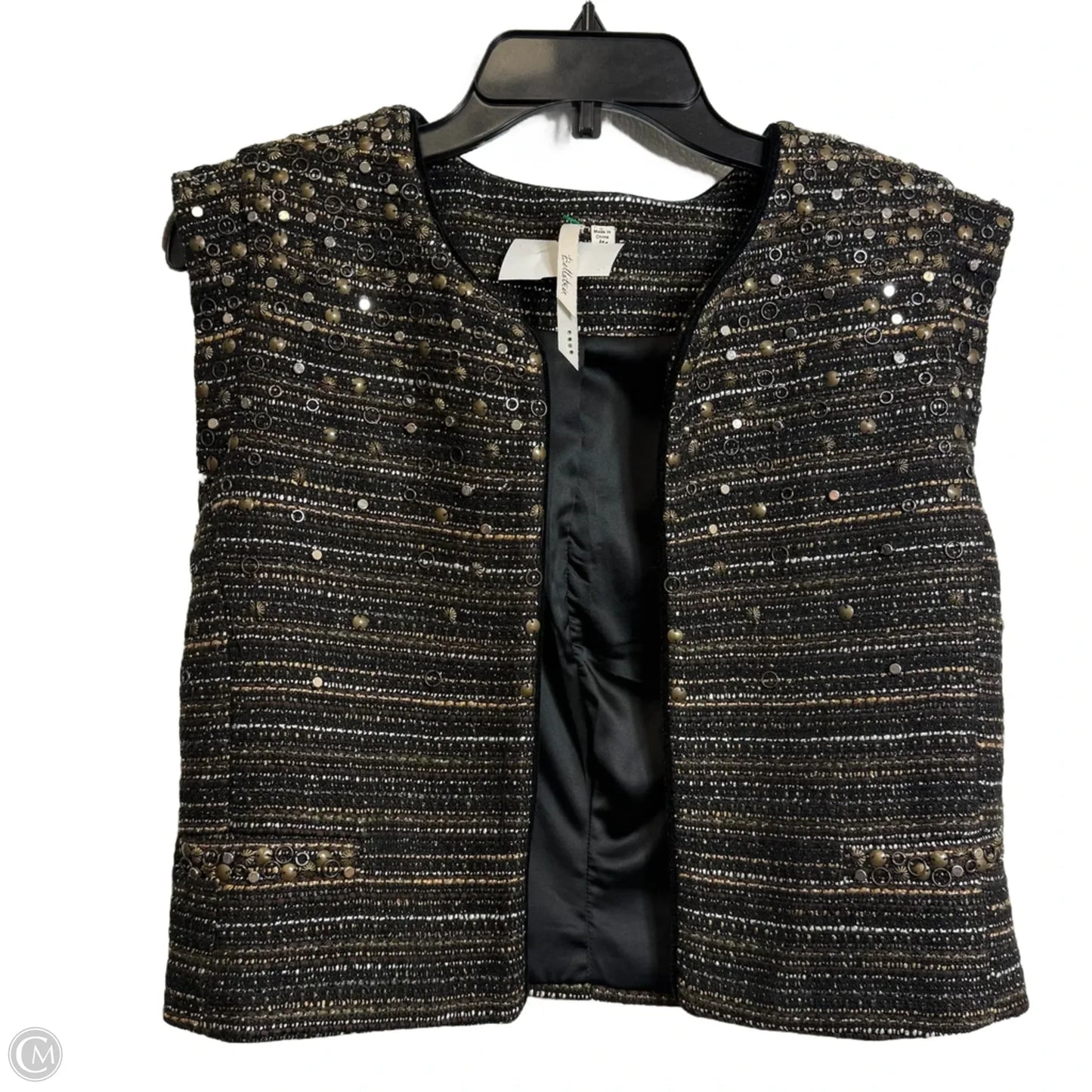 Vest Other By Bellatrix In Black & Gold, Size: M
