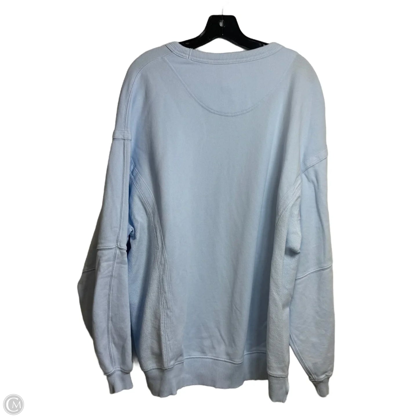 Top Long Sleeve Basic By Aerie In Blue, Size: S