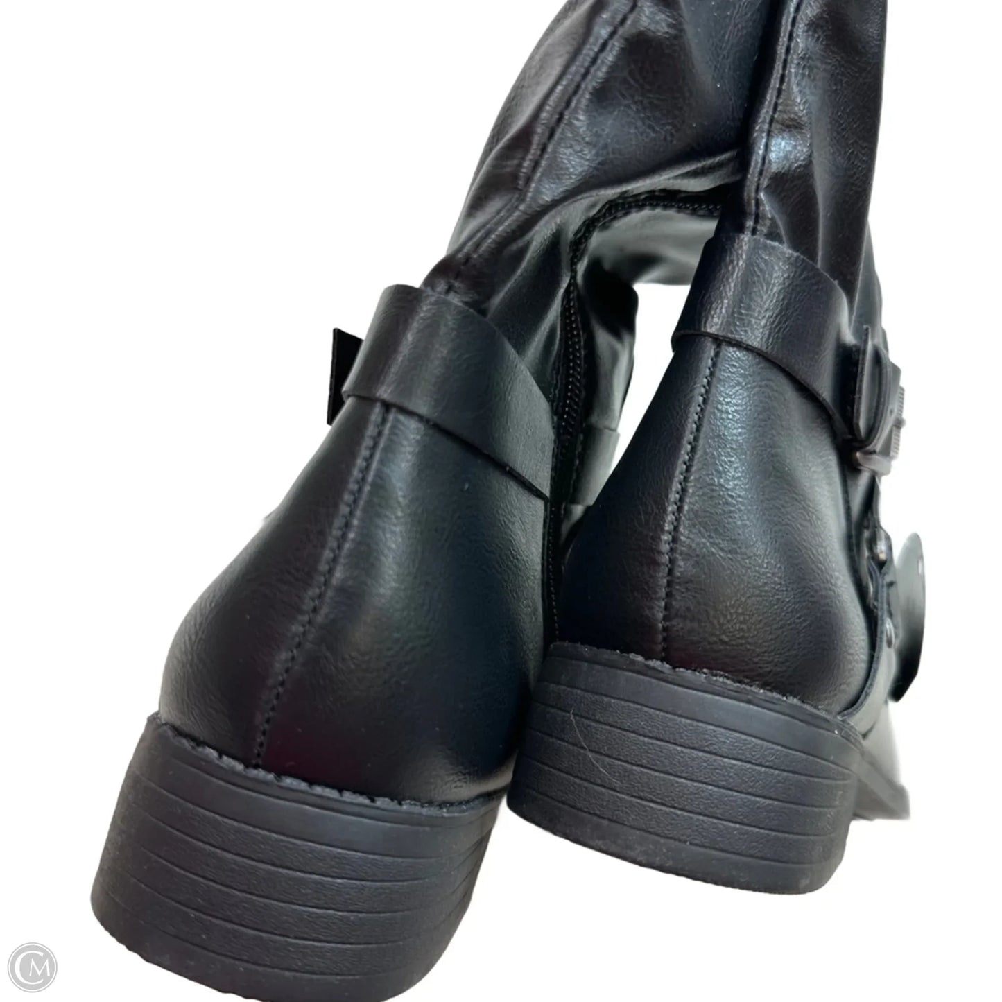 Boots Ankle Flats By Style And Company In Black, Size: 7