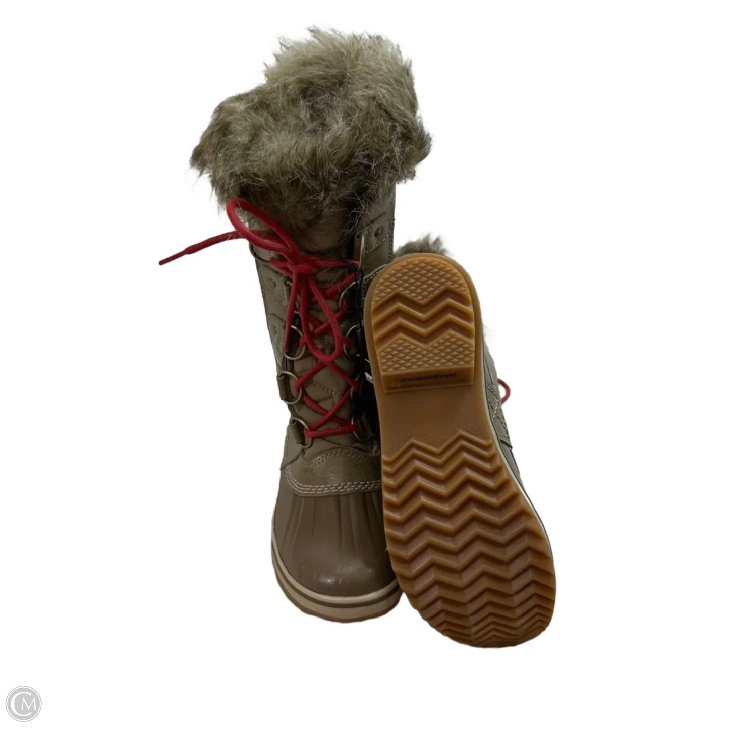 Boots Snow By Sorel In Tan, Size: 7