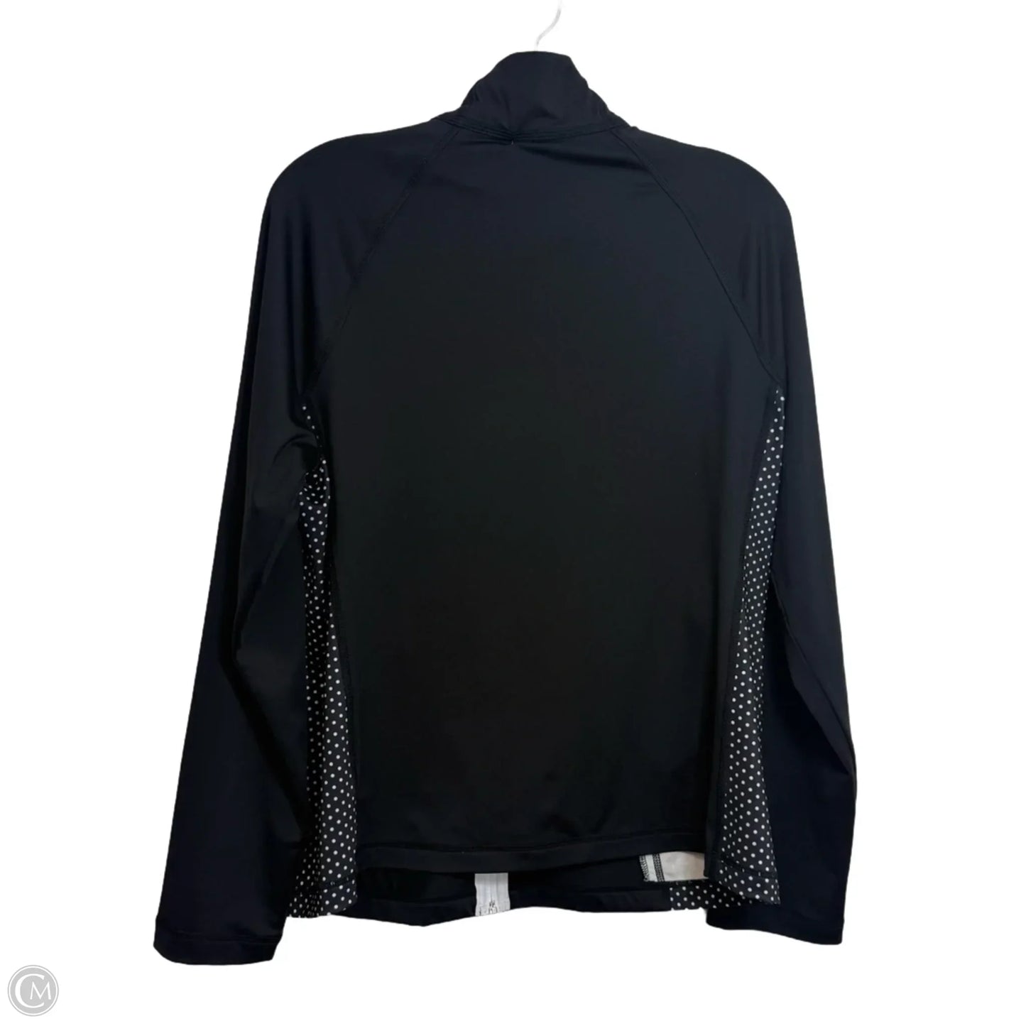 Athletic Jacket By Clothes Mentor In Polkadot Pattern, Size: M