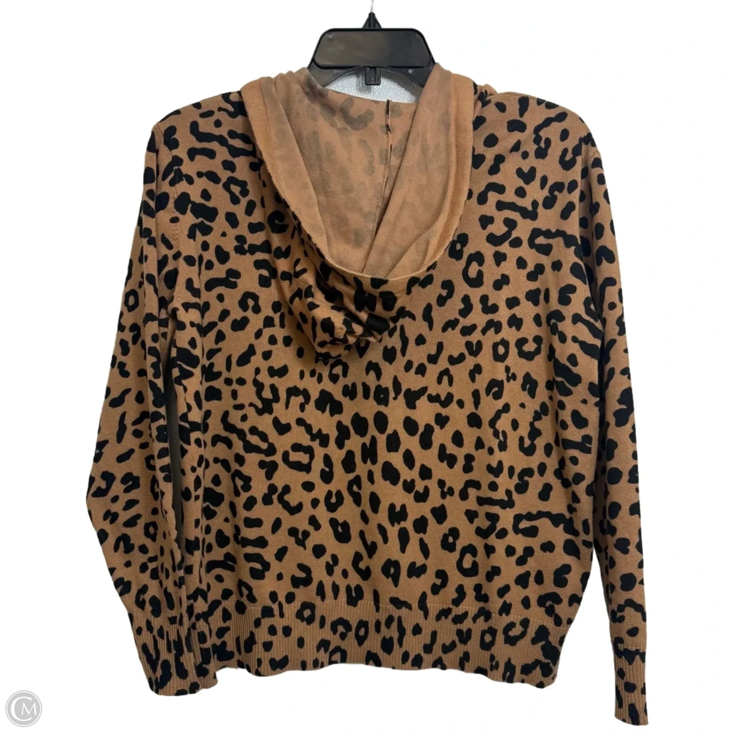Sweater By Aqua In Leopard Print, Size: M