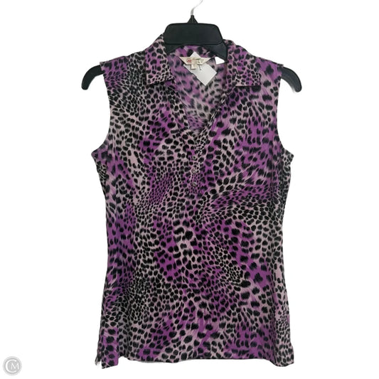 Top Long Sleeve By Clothes Mentor In Animal Print, Size: S