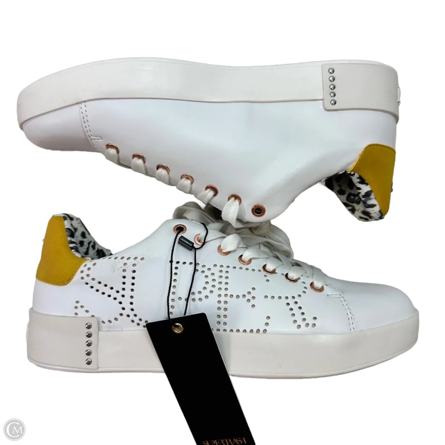 Shoes Sneakers By Supertrash In White, Size: 8
