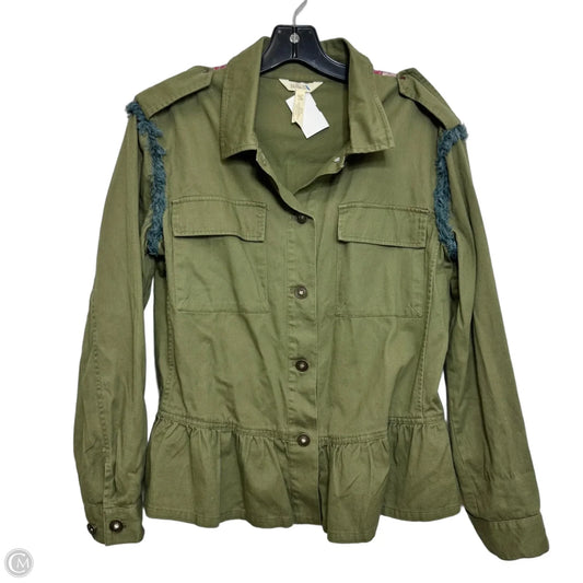 Top Long Sleeve By Matilda Jane In Green, Size: M
