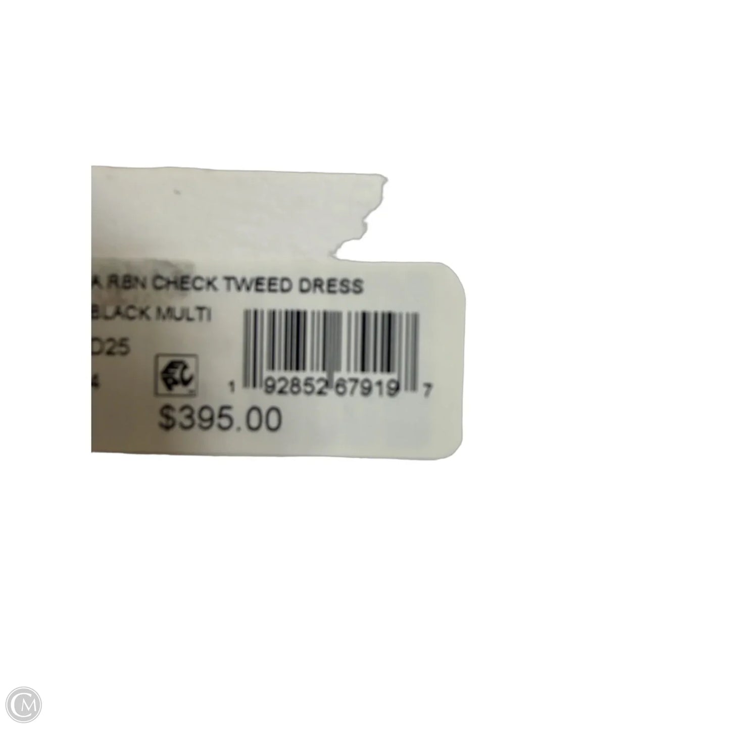 Dress Designer By Milly In Plaid Pattern, Size: 10