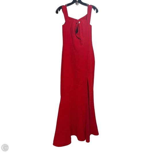 Dress Casual Maxi By NBD In Red, Size: M