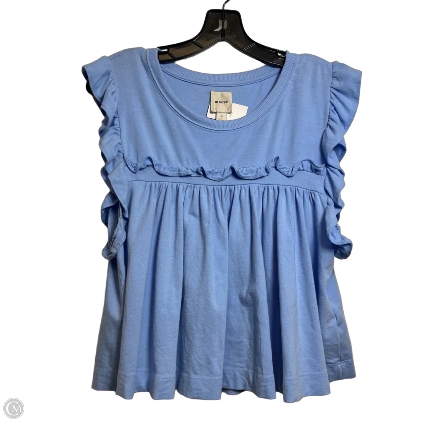 Top Sleeveless Basic By Maeve In Blue, Size: M
