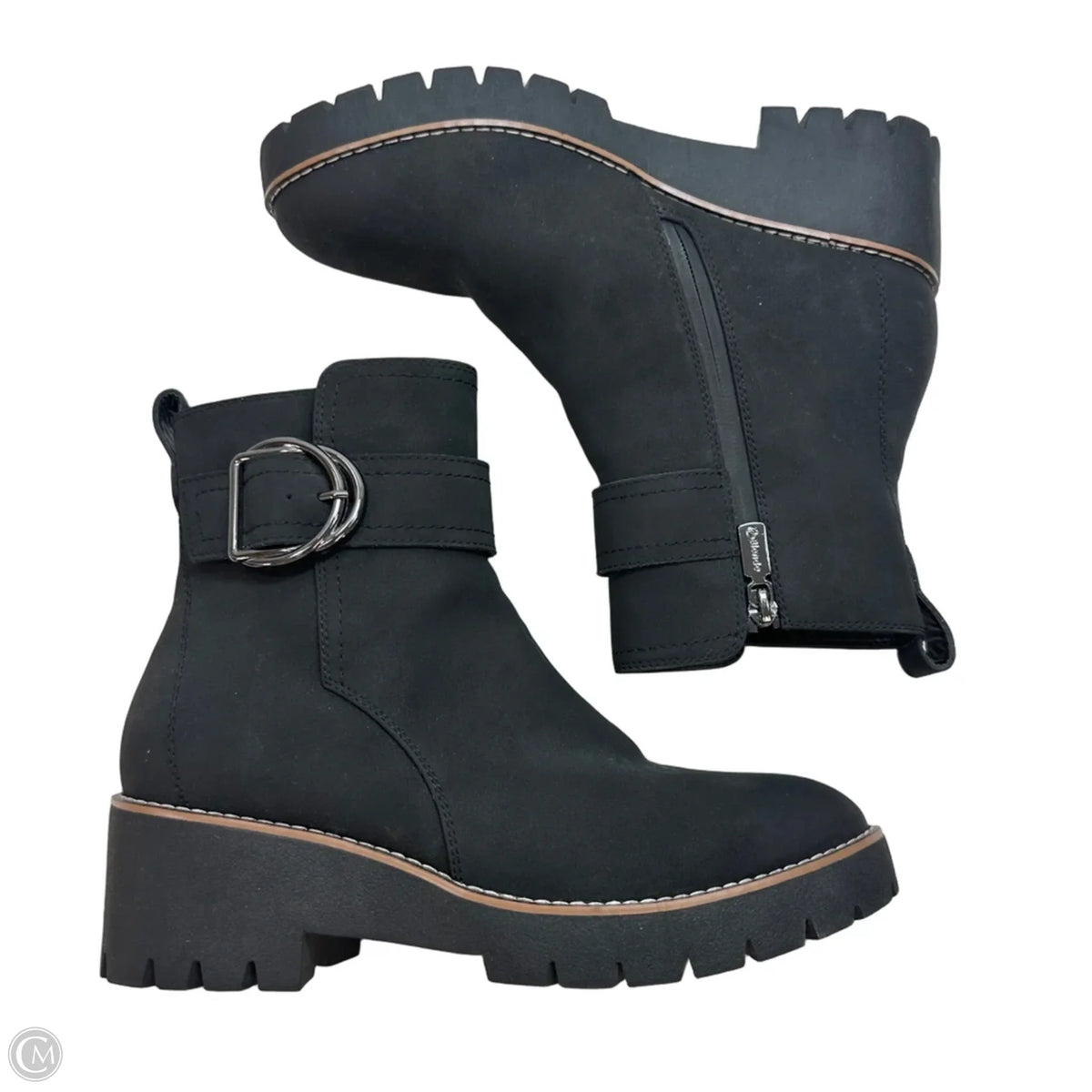 Boots Ankle Heels By Blondo In Black, Size: 9