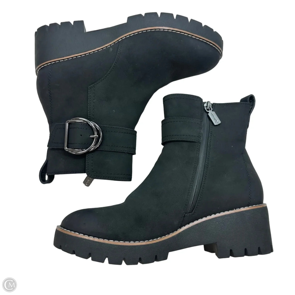 Boots Ankle Heels By Blondo In Black, Size: 9