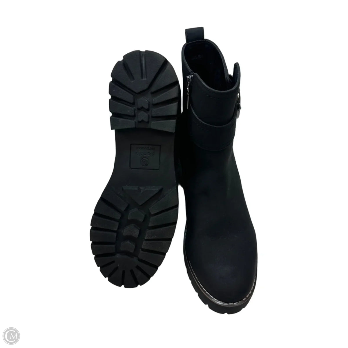 Boots Ankle Heels By Blondo In Black, Size: 9