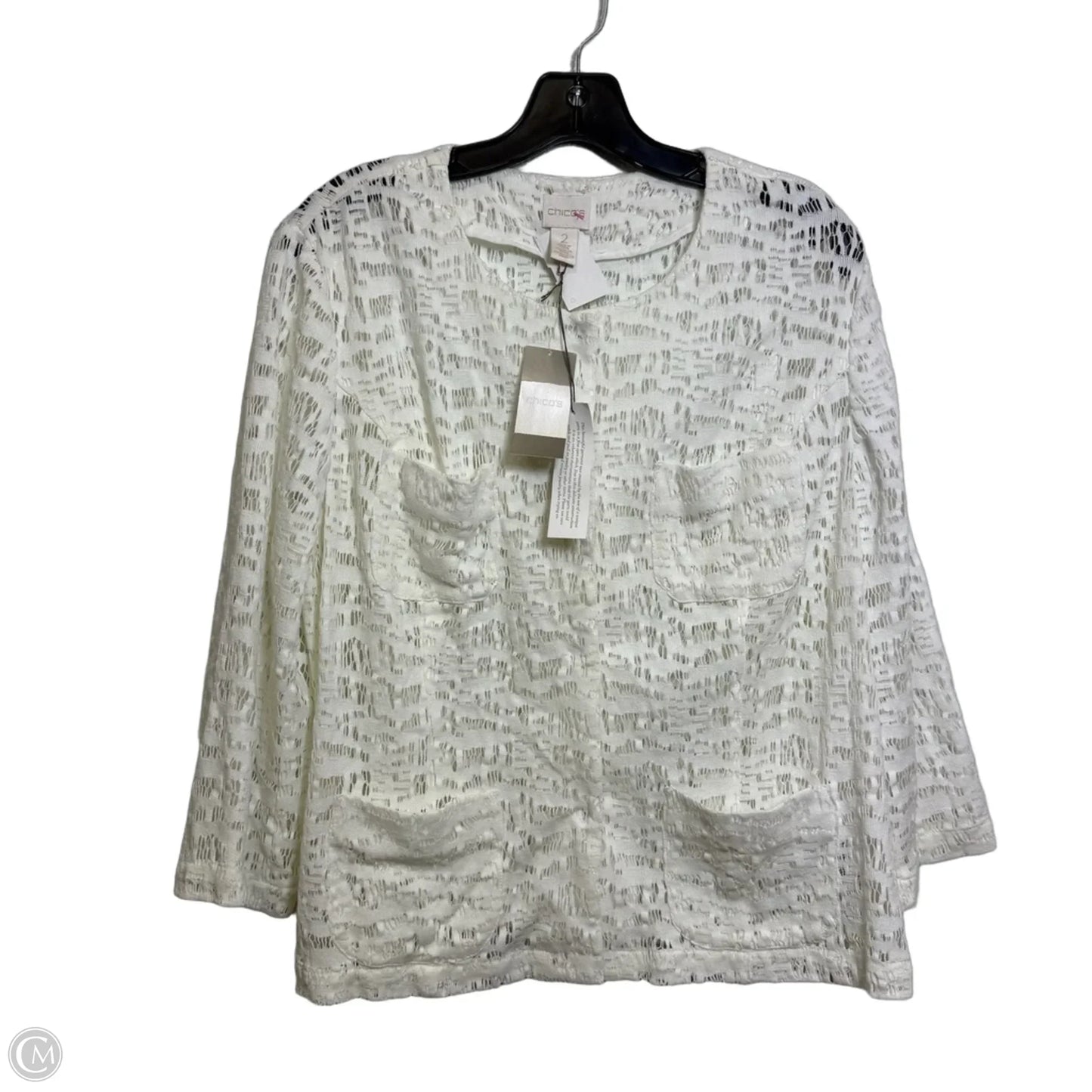 Bolero By Chicos In Cream, Size: M