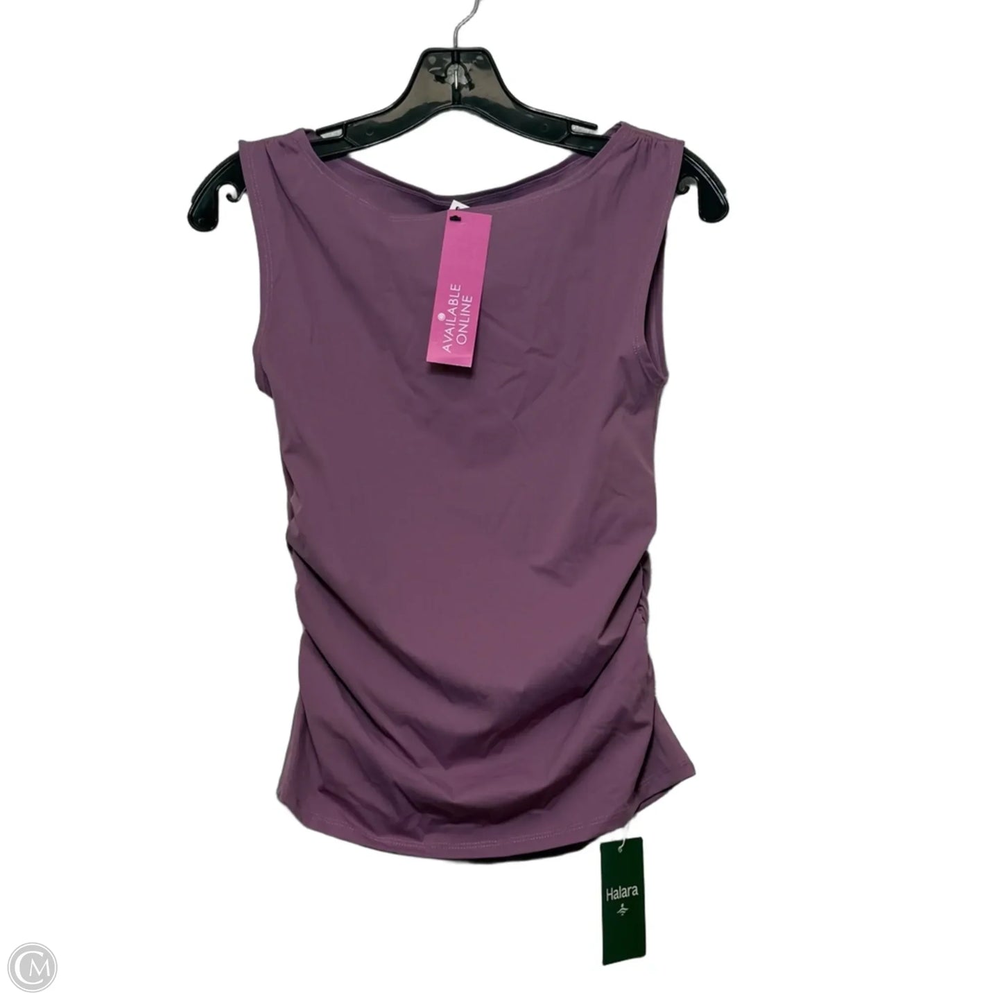 Top Sleeveless Basic By Halara In Purple, Size: M