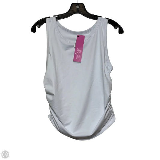 Top Sleeveless Basic By Halara In White, Size: M