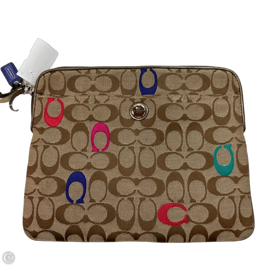 iPad case Designer By Coach, Size: Small