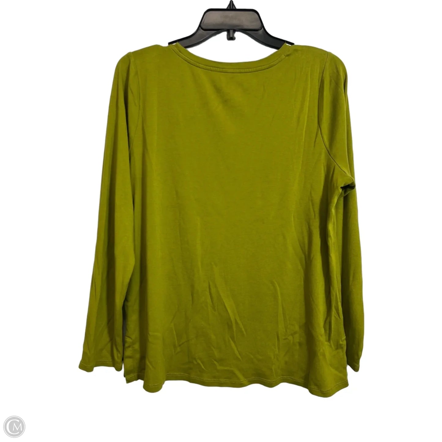 Top Long Sleeve By J. Jill In Green, Size: L