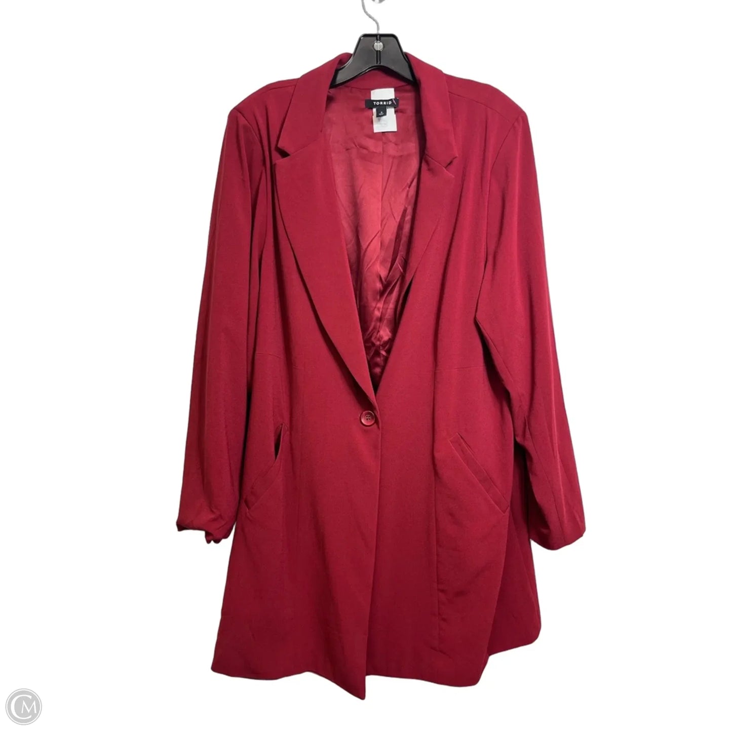 Blazer By Torrid In Copper, Size: 3x