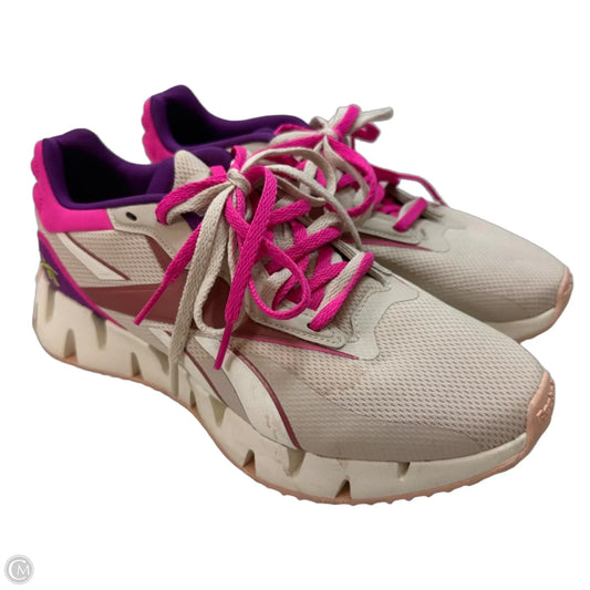 Shoes Athletic By Reebok In Tan, Size: 8.5