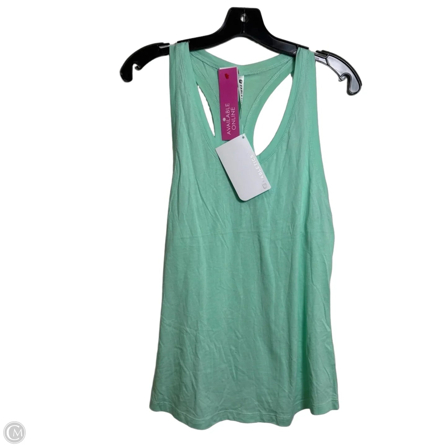 Top Sleeveless Basic By Clothes Mentor In Green, Size: M