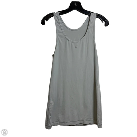 Athletic Tank Top By Lululemon In Grey, Size: 0