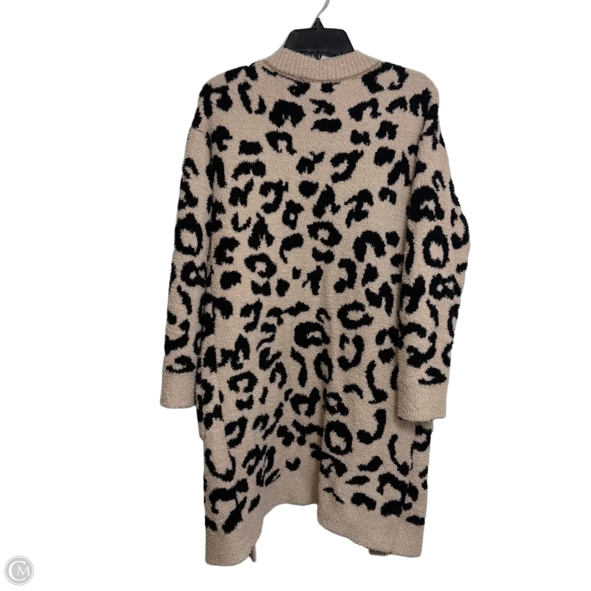 Cardigan By Clothes Mentor In Leopard Print, Size: S