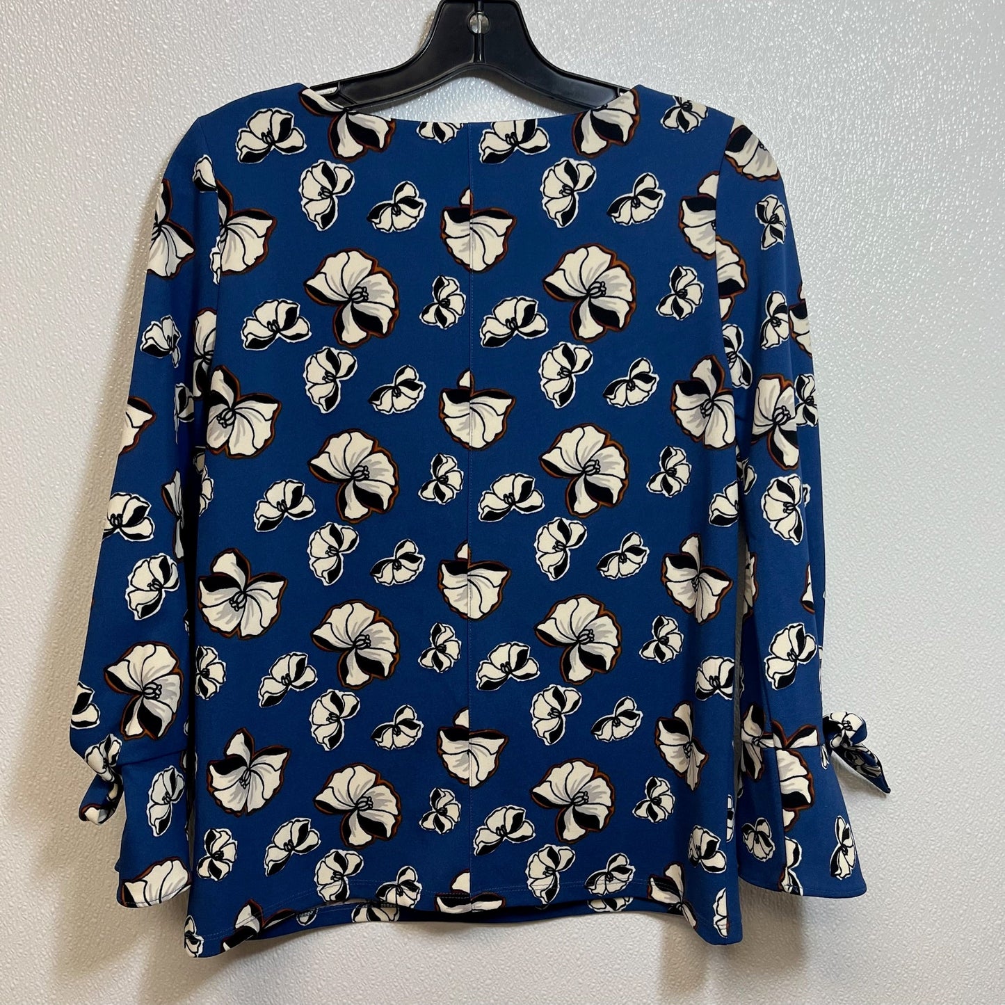 Top Long Sleeve By Ann Taylor O In Blue, Size: Xs