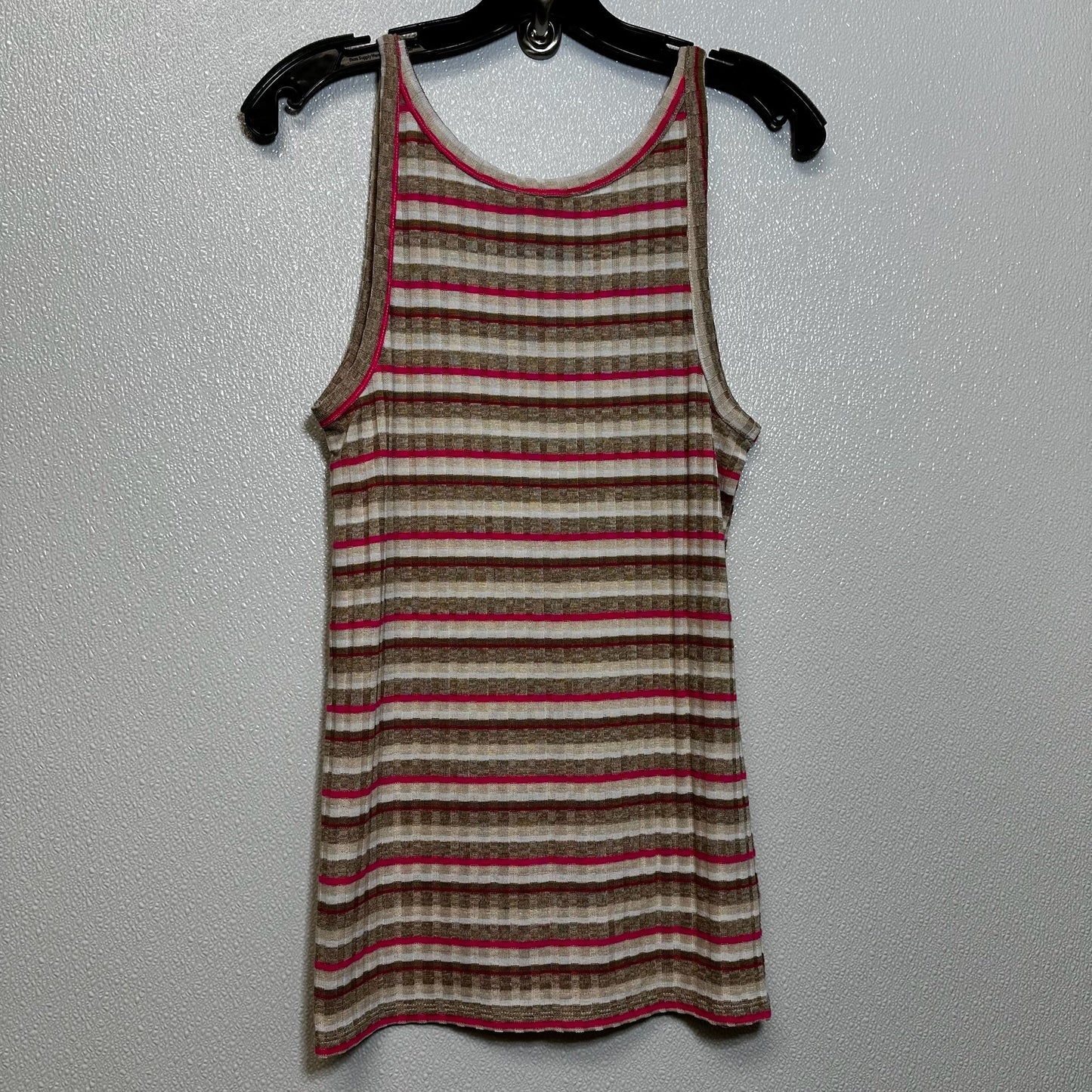 Striped Tank Basic Cami Loft O, Size L